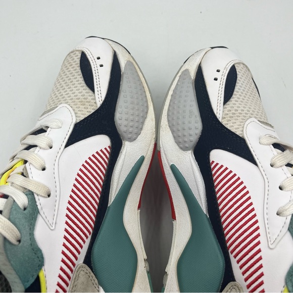 RS-X Jr Parisian White Blue Red 386894-01 Size 7C Youth - Picture 10 of 13